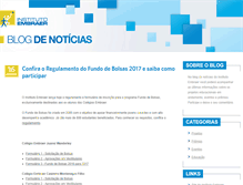 Tablet Screenshot of noticiasinstituto.embraer.com.br